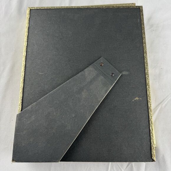 Vintage Ornate Picture Frames For 8x10 Photos Metal w Glass Panel Lot Of 2 - Picture 5 of 5